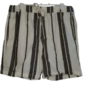 Urban Heritage Resort Cotton Linen Shorts Label Reads Size Large